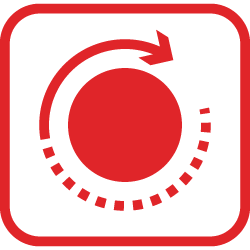 Flushed Rotating Knob