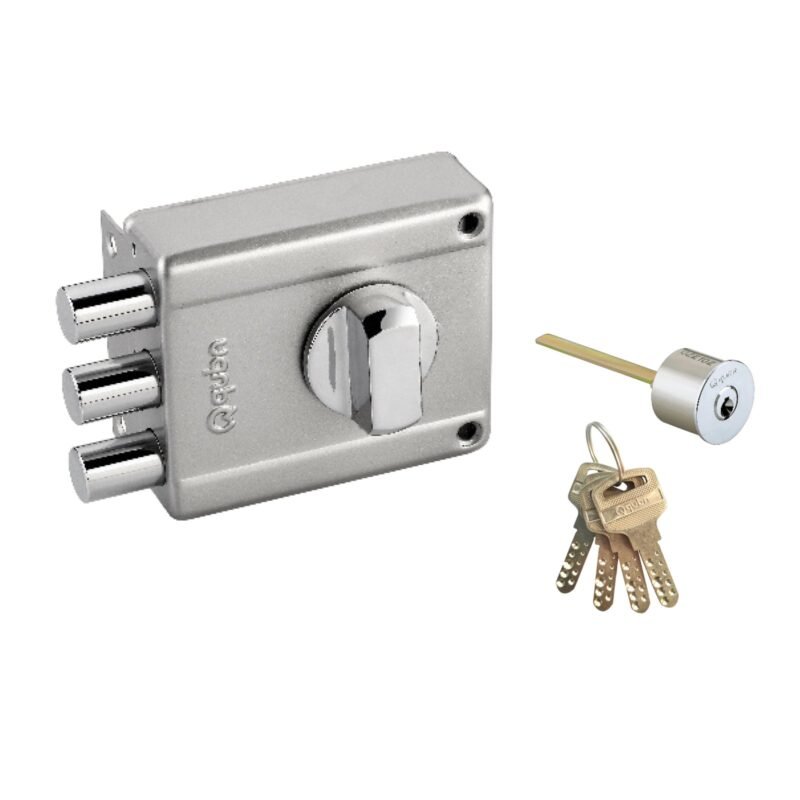 MAGNA DEAD LOCK 3 BOLT -1 SIDE KEY / KNOB