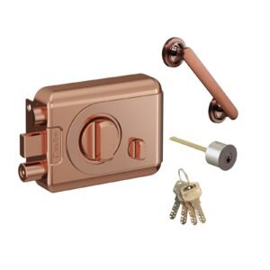 TRIDENT LOCK - 1 SIDE KEY / KNOB ( PULL HANDLE COMBO )