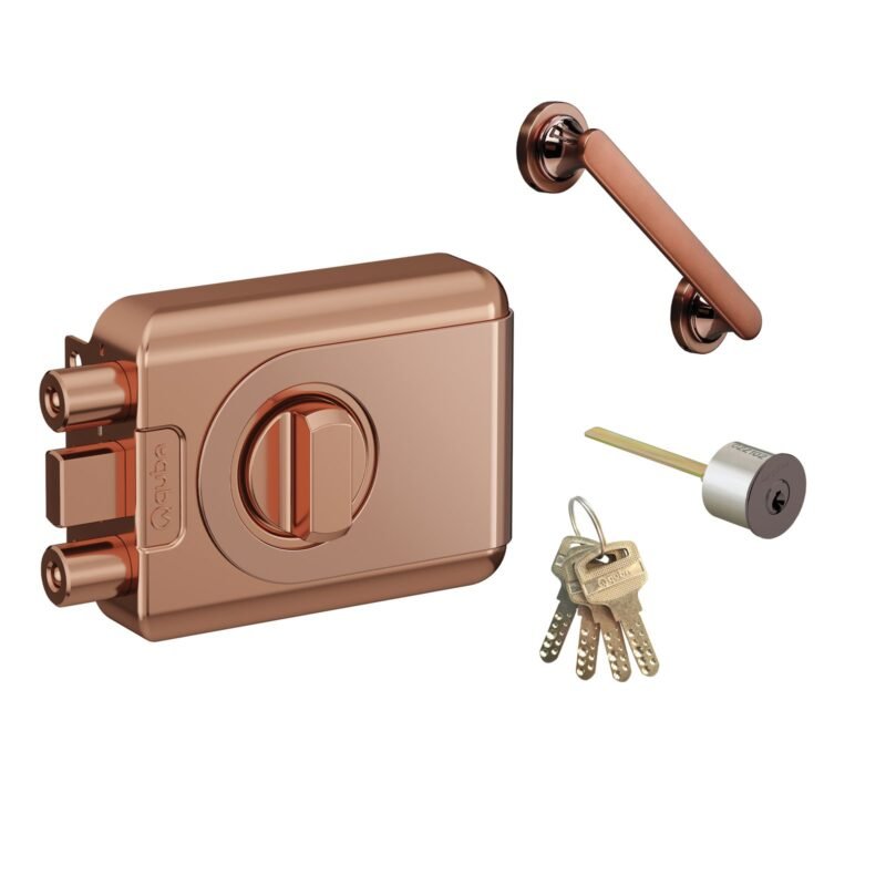 TRIDENT DEAD LOCK - BOTH SIDE KEY ( PULL HANDLE COMBO )
