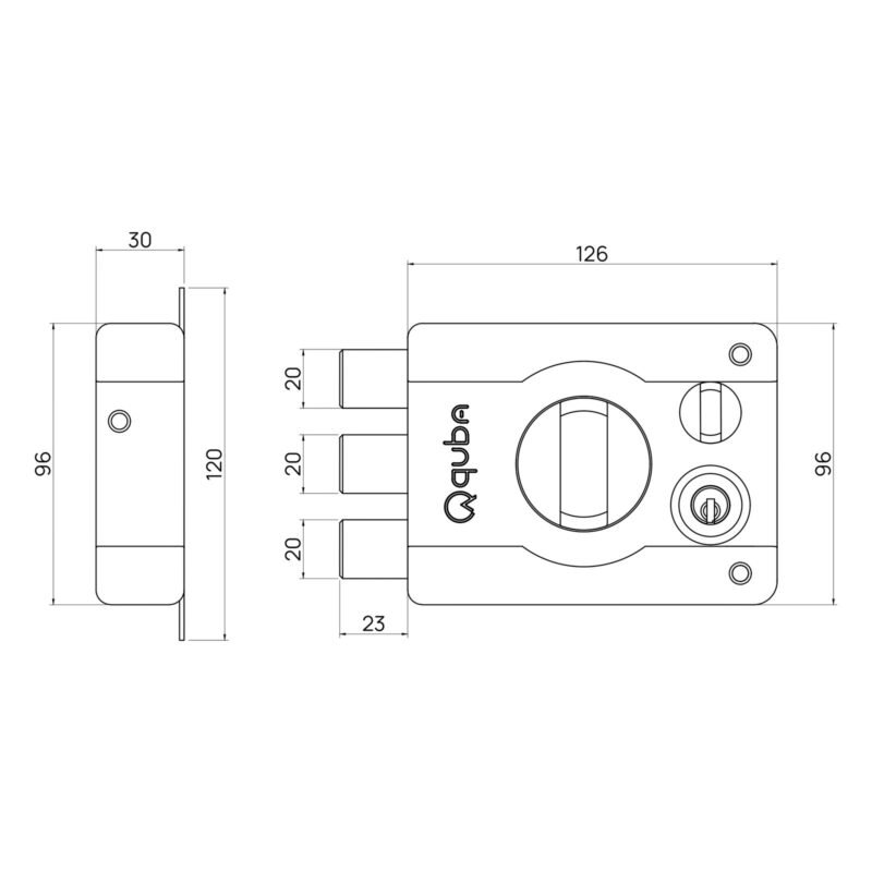ARMOUR LOCK ( LOCKABLE KNOB ) - Image 2