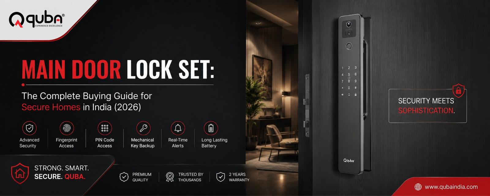 Main Door Lock Set
